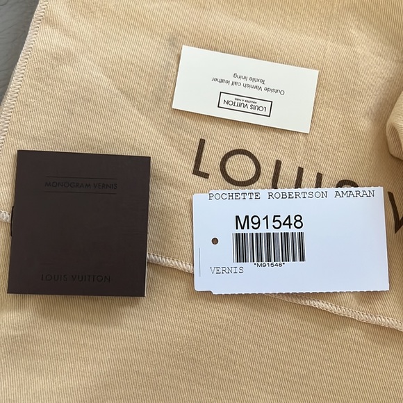 Louis Vuitton Vernis Amarante Robertson Pochette - Picture 7 of 8